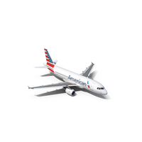 Airbus A320 American Airlines PNG & PSD Images