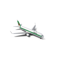Alitalia Boeing 767 Passenger Jet PNG & PSD Images