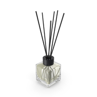 Clear Glass Reed Diffuser PNG & PSD Images