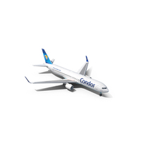 Condor Airlines Boeing 767 Airliner PNG & PSD Images