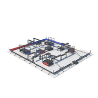 Professional Parkour Obstacle Course PNG & PSD Images