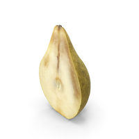 Half Of Pear PNG & PSD Images