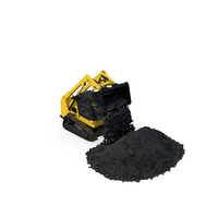 Skid Steer Loader With Pile Of Soil PNG & PSD Images