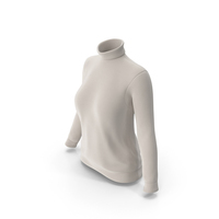 Turtleneck Shirt Women PNG & PSD Images