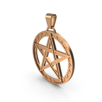 Amulet Star Bronze PNG & PSD Images