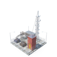 Industrial Outpost PNG & PSD Images