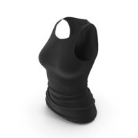 Black Tanktop Women PNG & PSD Images