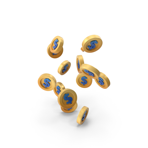 Dollar Coins Money Fall PNG & PSD Images