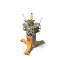 TPL Tension Leg Oil Platform PNG & PSD Images