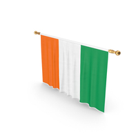 Côte dIvoire Country Flag Hanging PNG & PSD Images