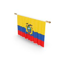 Ecuador Country Flag Hanging PNG & PSD Images