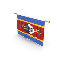 Eswatini Country Flag Hanging PNG & PSD Images