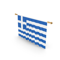 Greece Country Flag Hanging PNG & PSD Images