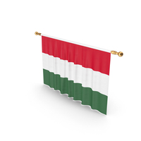 Hungary Country Flag Hanging PNG & PSD Images