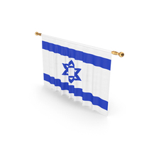 Israel Country Flag Hanging PNG & PSD Images