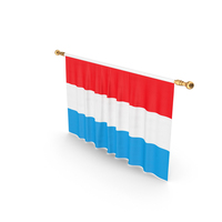 Luxembourg Country Flag Hanging PNG & PSD Images