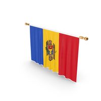 Moldova Country Flag Hanging PNG & PSD Images