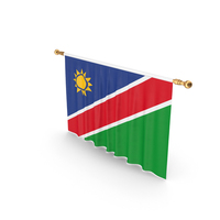 Namibia Country Flag Hanging PNG & PSD Images