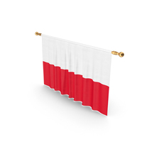 Poland Country Flag Hanging PNG & PSD Images