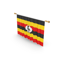Uganda Country Flag Hanging PNG & PSD Images