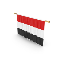 Yemen Country Flag Hanging PNG & PSD Images