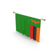 Zambia Country Flag Hanging PNG & PSD Images