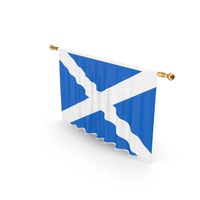 Scotland Country Flag Hanging PNG & PSD Images