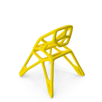 Skeletal Pipes Minimalist Chair PNG & PSD Images