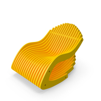 Parametric Rocking Chair PNG & PSD Images