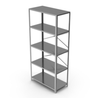 Warehouse Metal Rack Tall PNG & PSD Images