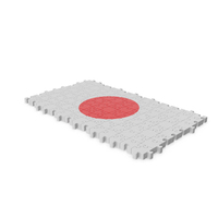 Japan Flag Puzzle PNG & PSD Images