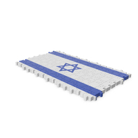 Israel Flag Puzzle PNG & PSD Images