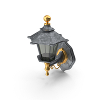 Street Wall Lamp PNG & PSD Images