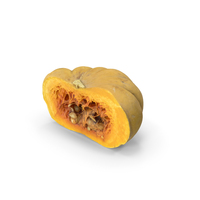 Half Of Pumpkin PNG & PSD Images