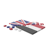 United Kingdom Flag VS Yemen Flag Puzzle PNG & PSD Images