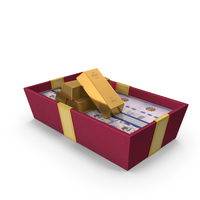 Box Gold Biscuit Lots Saudi 500 Riyals Money Notes PNG & PSD Images