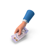 Hand Give Money Bill Saudi 500 Riyals PNG & PSD Images