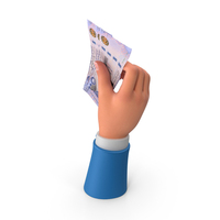 Hand Hold Money Bill Saudi 500 Riyals PNG & PSD Images