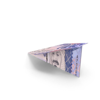 Saudi 500 Riyals Money Note Paper Plane PNG & PSD Images