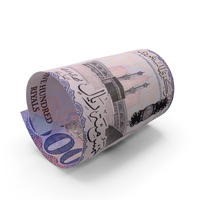 Single Note Saudi 500 Riyals Money Fly PNG & PSD Images