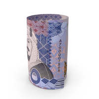 Single Saudi 500 Riyals Money Role Note PNG & PSD Images