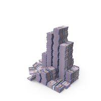 Tall Heavy Cash Saudi 500 Riyals Money PNG & PSD Images