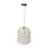 Aparri White Rough Cast Pendant Light PNG & PSD Images