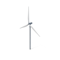 Offshore Wind Turbine Cutaway No Materials PNG & PSD Images