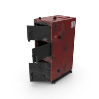 Old Residential Coal Furnace PNG & PSD Images