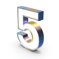Number 5 PNG & PSD Images