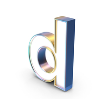 Lowercase Letter D PNG & PSD Images
