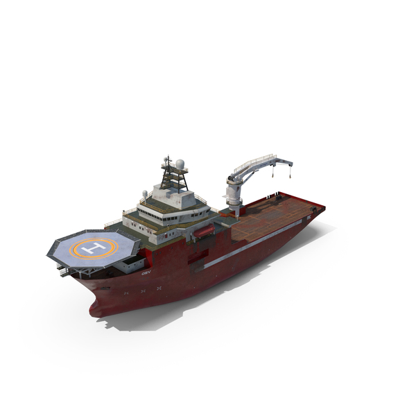 Offshore Support Vessel Rusted PNG & PSD Images