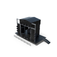 Outdoor Concert Stage And DJ Booth Stage PNG & PSD Images
