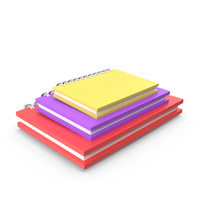 Spiral Binding Books Icon PNG & PSD Images